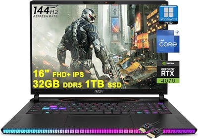 Ноутбук MSI Raider GE68HX Gaming i9 14900H 32Gb RTX4070 SSD1Tb